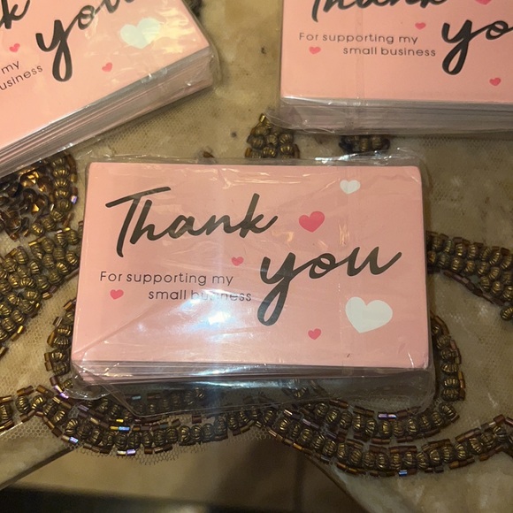 150 Thank you cards - Picture 2 of 3